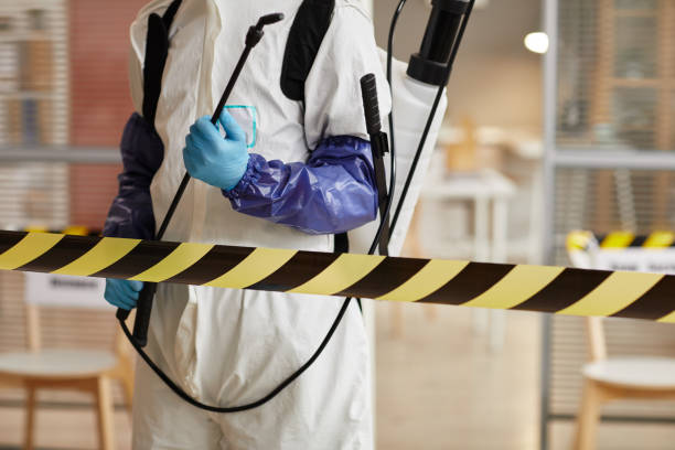 Professional Biohazard technician working in Alpine, TX